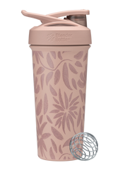 Brown floral shaker cup. | Color#Wildflower